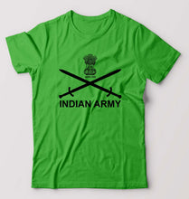 Load image into Gallery viewer, Indian Army T-Shirt for Men-flag green-Ektarfa.online
