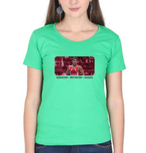 Load image into Gallery viewer, Sushil Kumar T-Shirt for Women-Flag Green-Ektarfa.online
