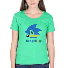 Load image into Gallery viewer, Sonic T-Shirt for Women-Flag Green-Ektarfa.online
