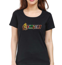 Load image into Gallery viewer, Avengers T-Shirt for Women-Black-Ektarfa.online
