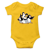 Load image into Gallery viewer, Penguins Fun Mode Kids Romper For Baby Boy/Girl-0-5 Months(18 Inches)-Yellow-Ektarfa.online
