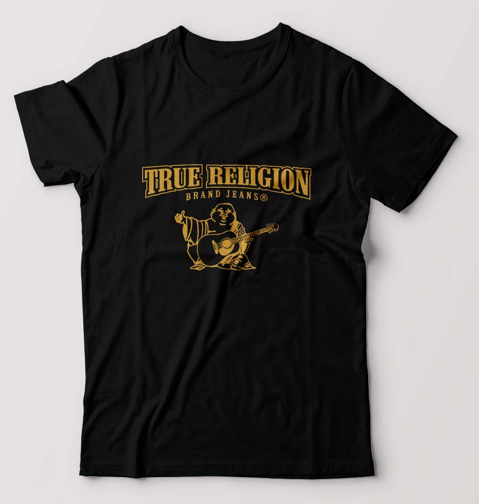 True Religion T-Shirt for Men-Black-Ektarfa.online