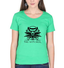 Load image into Gallery viewer, The Witcher T-Shirt for Women-Flag Green-Ektarfa.online
