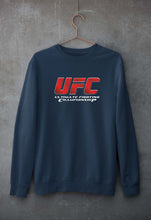 Load image into Gallery viewer, UFC Unisex Sweatshirt for Men/Women-Navy Blue-Ektarfa.online
