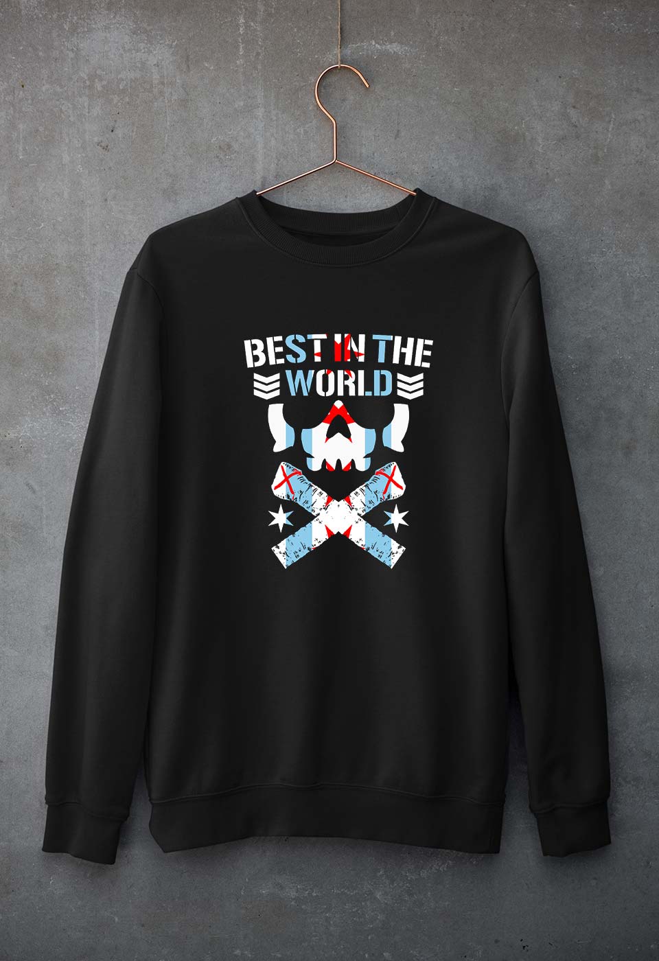 CM Punk Unisex Sweatshirt for Men/Women-Black-Ektarfa.online
