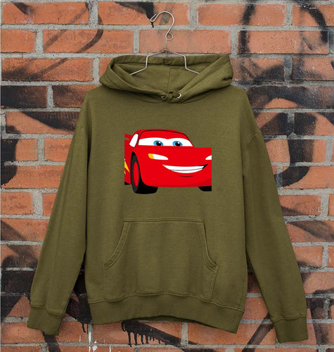 Lightning McQueen Unisex Hoodie for Men/Women-Olive Green-Ektarfa.online