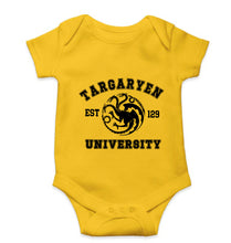 Load image into Gallery viewer, House Targaryen (GOT) Kids Romper For Baby Boy/Girl-0-5 Months(18 Inches)-Yellow-Ektarfa.online
