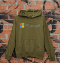 Load image into Gallery viewer, Microsooft Unisex Hoodie for Men/Women-Olive Green-Ektarfa.online
