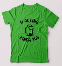Load image into Gallery viewer, Among Us T-Shirt for Men-flag green-Ektarfa.online
