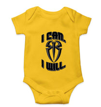 Load image into Gallery viewer, Roman Reigns WWE Kids Romper For Baby Boy/Girl-Yellow-Ektarfa.online
