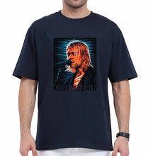 Load image into Gallery viewer, Kurt Cobain Oversized T-Shirt for Men-Navy Blue-Ektarfa.online
