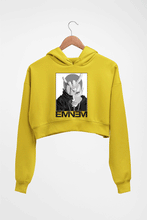 Load image into Gallery viewer, EMINEM Crop HOODIE FOR WOMEN-Mustard Yellow-Ektarfa.online
