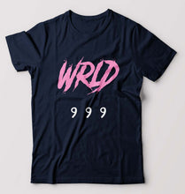 Load image into Gallery viewer, Juice WRLD 999 T-Shirt for Men-S(38 Inches)-Navy Blue-Ektarfa.online
