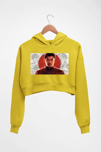 Load image into Gallery viewer, Shang-Chi Crop HOODIE FOR WOMEN-Mustard Yellow-Ektarfa.online
