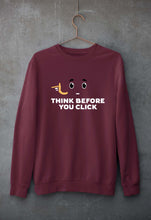 Load image into Gallery viewer, Cyber Security Unisex Sweatshirt for Men/Women-maroon-Ektarfa.online
