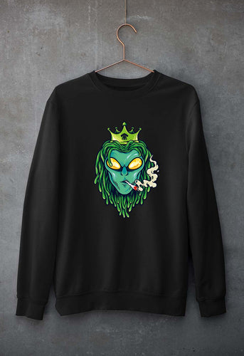 Weed Monster Unisex Sweatshirt for Men/Women-Black-Ektarfa.online