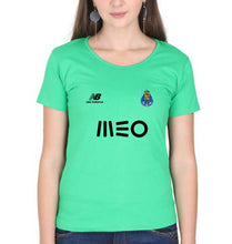 Load image into Gallery viewer, FC Porto 2021-22 T-Shirt for Women-Flag Green-Ektarfa.online
