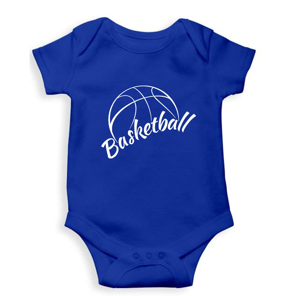 NBA Basketball Kids Romper For Baby Boy/Girl-Royal Blue-Ektarfa.online