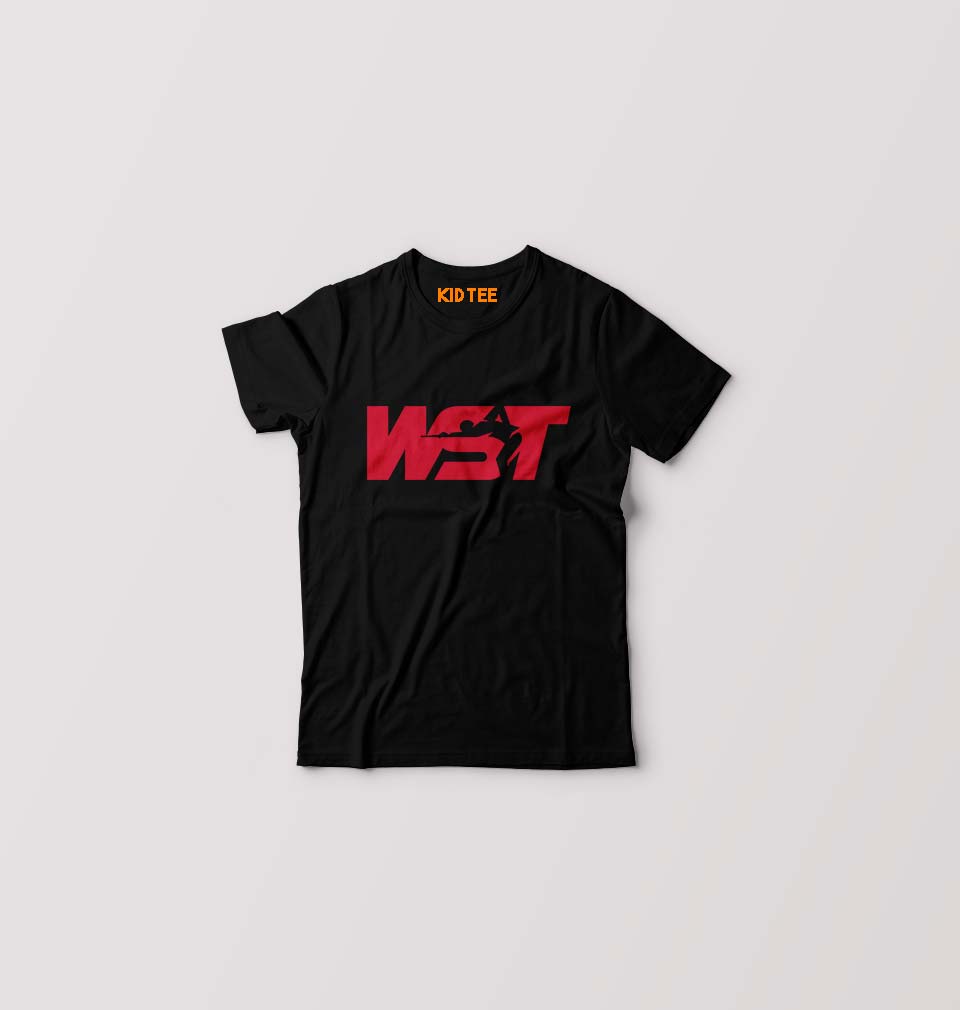World Snooker (WST) Kids T-Shirt for Boy/Girl-Black-Ektarfa.online