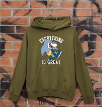 Load image into Gallery viewer, Shark Unisex Hoodie for Men/Women-Olive Green-Ektarfa.online
