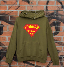 Load image into Gallery viewer, Superman Unisex Hoodie for Men/Women-Olive Green-Ektarfa.online
