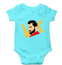 Load image into Gallery viewer, Virat Kohli Kids Romper For Baby Boy/Girl-Sky Blue-Ektarfa.online
