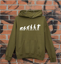 Load image into Gallery viewer, Violin Evolution Unisex Hoodie for Men/Women-Olive Green-Ektarfa.online
