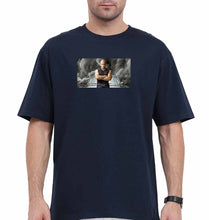 Load image into Gallery viewer, Fast X Vin Diesel Oversized T-Shirt for Men-Navy Blue-Ektarfa.online
