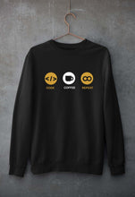 Load image into Gallery viewer, Coder Unisex Sweatshirt for Men/Women-Black-Ektarfa.online

