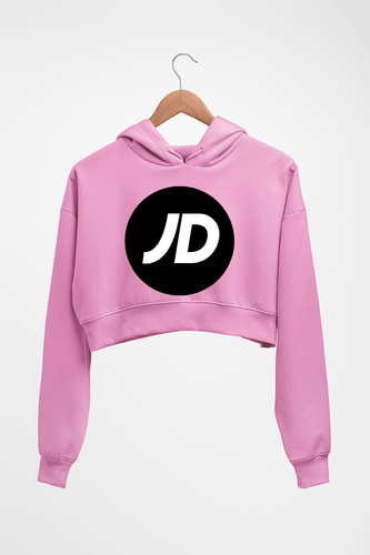 JD Sports Crop HOODIE FOR WOMEN-Light Baby Pink-Ektarfa.online