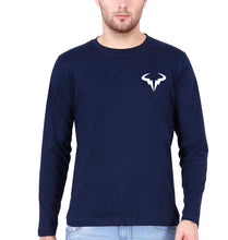 Load image into Gallery viewer, Rafael Nadal (RAFA) Full Sleeves T-Shirt for Men-Navy Blue-Ektarfa.online
