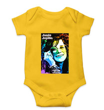 Load image into Gallery viewer, Janis Joplin Kids Romper For Baby Boy/Girl-Yellow-Ektarfa.online
