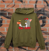 Load image into Gallery viewer, Tom and Jerry Unisex Hoodie for Men/Women-Olive Green-Ektarfa.online
