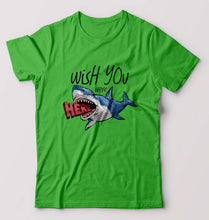 Load image into Gallery viewer, Shark T-Shirt for Men-flag green-Ektarfa.online
