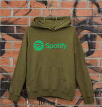 Load image into Gallery viewer, Spotify Unisex Hoodie for Men/Women-Olive Green-Ektarfa.online
