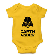 Load image into Gallery viewer, Star Wars Darth Vader Kids Romper For Baby Boy/Girl-0-5 Months(18 Inches)-Yellow-Ektarfa.online
