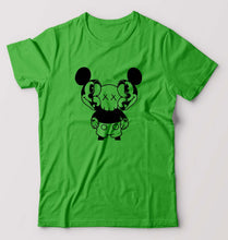 Load image into Gallery viewer, Kaws Mickey T-Shirt for Men-flag green-Ektarfa.online
