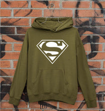 Load image into Gallery viewer, Superman Superhero Unisex Hoodie for Men/Women-Olive Green-Ektarfa.online
