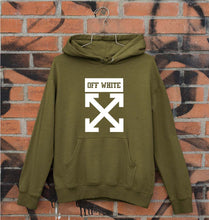Load image into Gallery viewer, Off White Unisex Hoodie for Men/Women-Olive Green-Ektarfa.online
