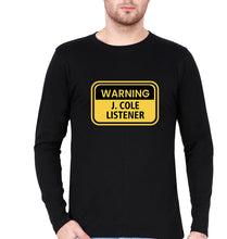 Load image into Gallery viewer, J. Cole Full Sleeves T-Shirt for Men-Black-Ektarfa.online
