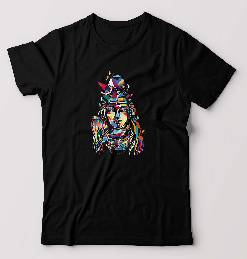 Shiv T-Shirt for Men-Black-Ektarfa.online