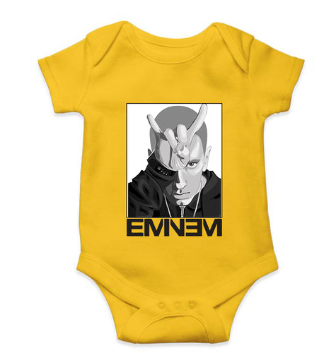 EMINEM Kids Romper For Baby Boy/Girl-Yellow-Ektarfa.online