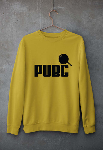 PUBG Unisex Sweatshirt for Men/Women-Mustard yellow-Ektarfa.online