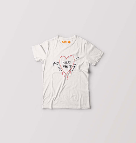Harry Styles Kids T-Shirt for Boy/Girl-White-Ektarfa.online