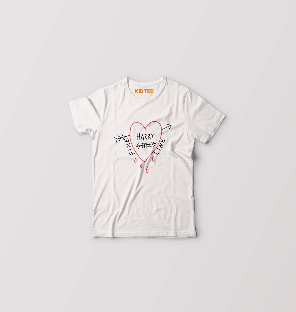 Harry Styles Kids T-Shirt for Boy/Girl-White-Ektarfa.online