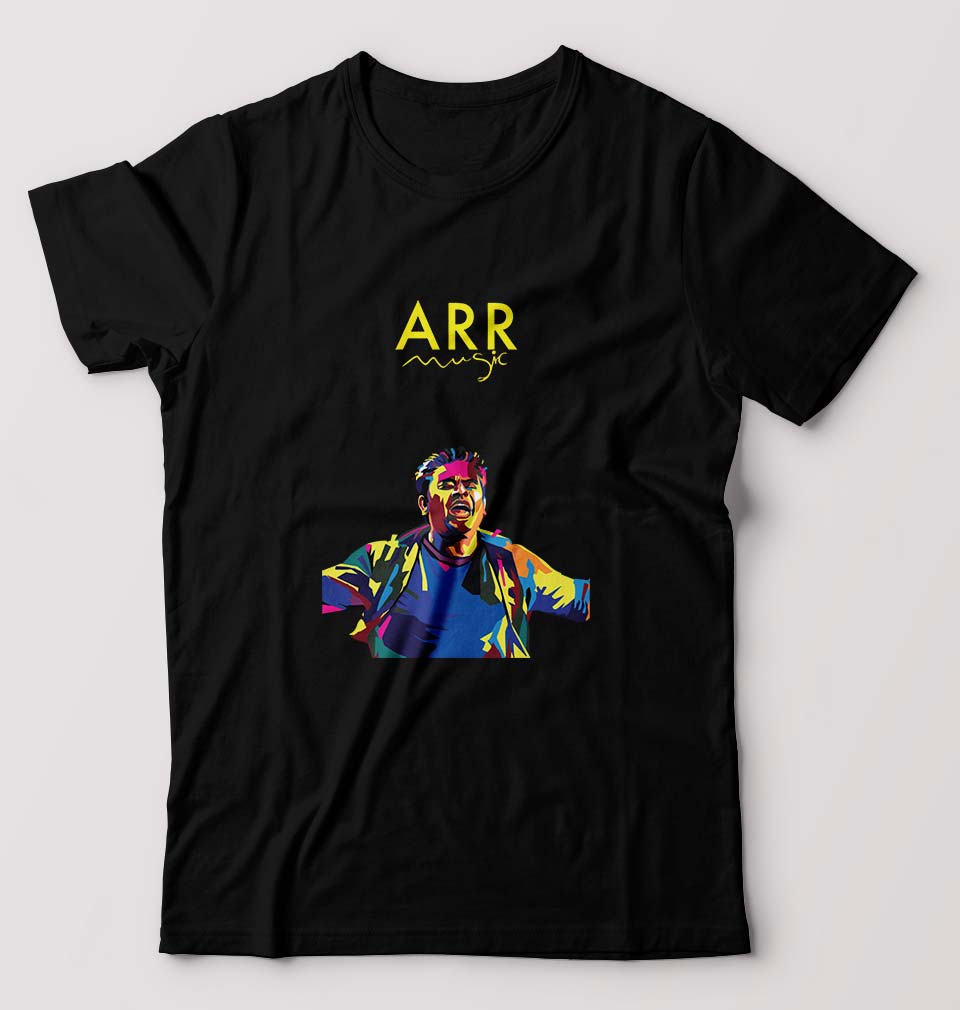 A. R. Rahman T-Shirt for Men-Black-Ektarfa.online