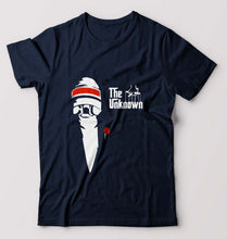 Load image into Gallery viewer, PUBG The Unknown T-Shirt for Men-S(38 Inches)-Navy Blue-Ektarfa.online
