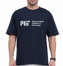 Load image into Gallery viewer, MIT Oversized T-Shirt for Men-Navy Blue-Ektarfa.online
