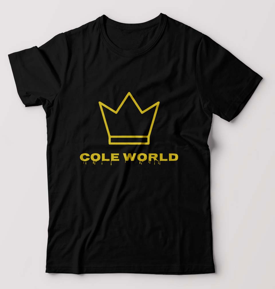 J. Cole World T-Shirt for Men-Black-Ektarfa.online