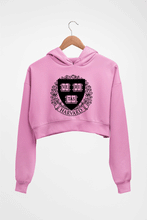 Load image into Gallery viewer, Harvard Crop HOODIE FOR WOMEN-Light Baby Pink-Ektarfa.online
